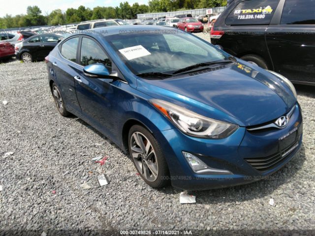 HYUNDAI ELANTRA 2014 kmhdh4ae8eu113850