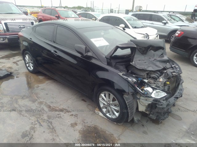 HYUNDAI ELANTRA 2014 kmhdh4ae8eu116277