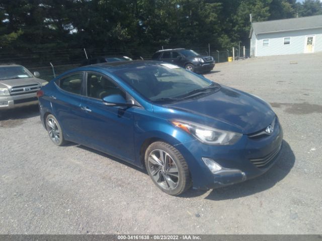 HYUNDAI ELANTRA 2014 kmhdh4ae8eu144483