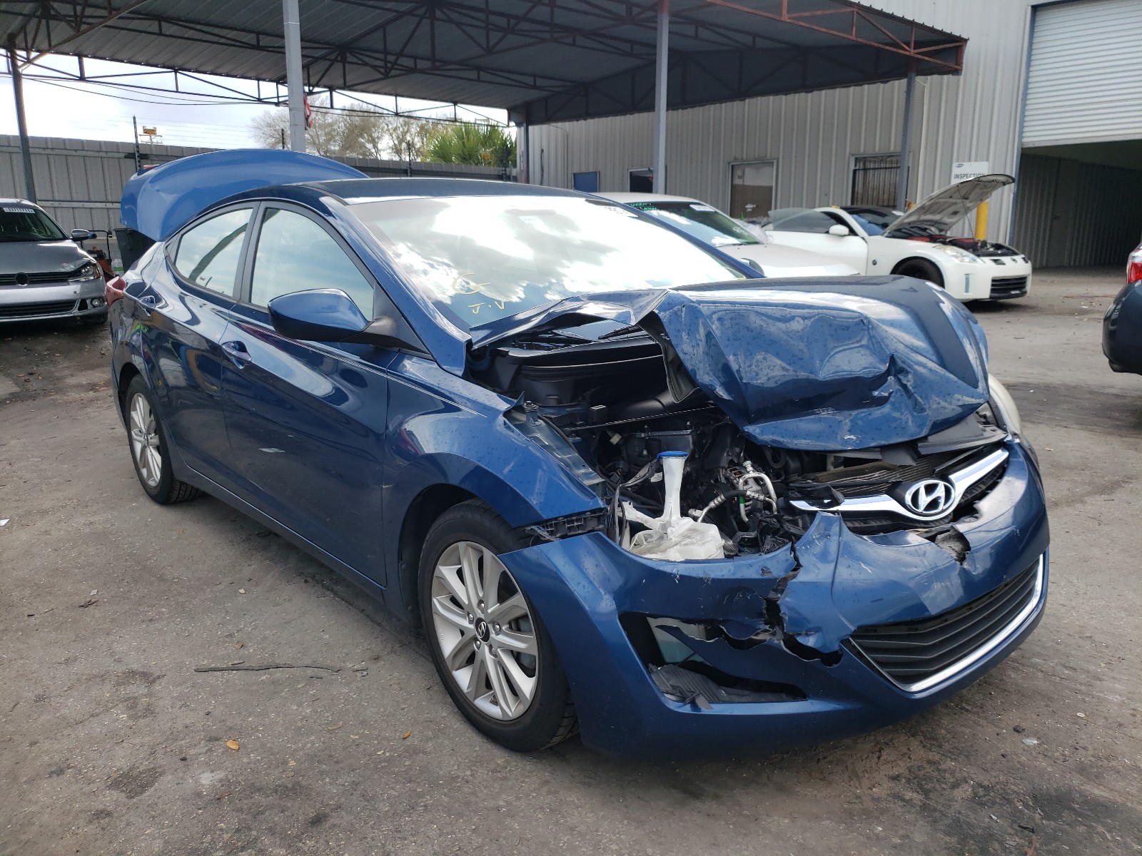 HYUNDAI ELANTRA SE 2014 kmhdh4ae8eu146928