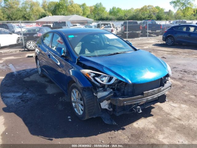 HYUNDAI ELANTRA 2014 kmhdh4ae8eu152809