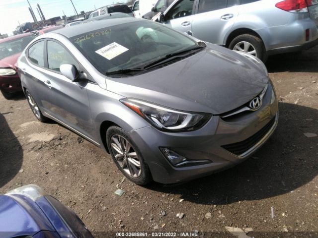 HYUNDAI ELANTRA 2014 kmhdh4ae8eu154396