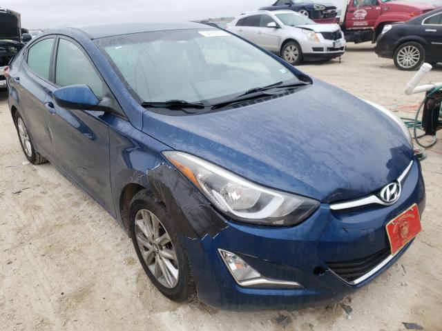 HYUNDAI ELANTRA SE 2014 kmhdh4ae8eu160666