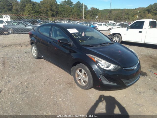 HYUNDAI ELANTRA 2014 kmhdh4ae8eu164927