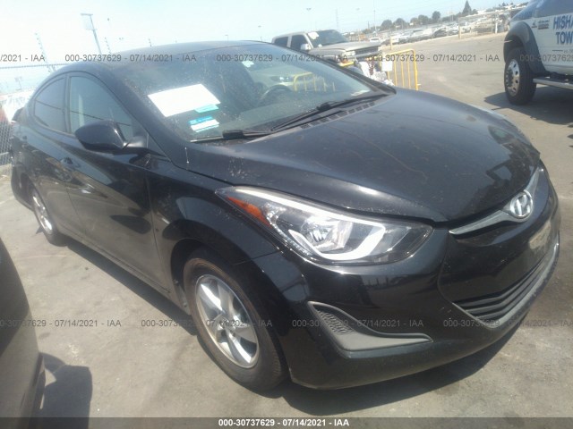 HYUNDAI ELANTRA 2014 kmhdh4ae8eu165236