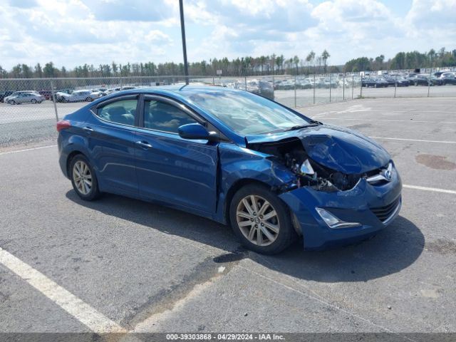 HYUNDAI ELANTRA 2014 kmhdh4ae8eu166113