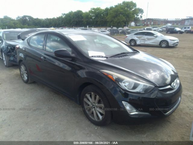 HYUNDAI ELANTRA 2014 kmhdh4ae8eu166614