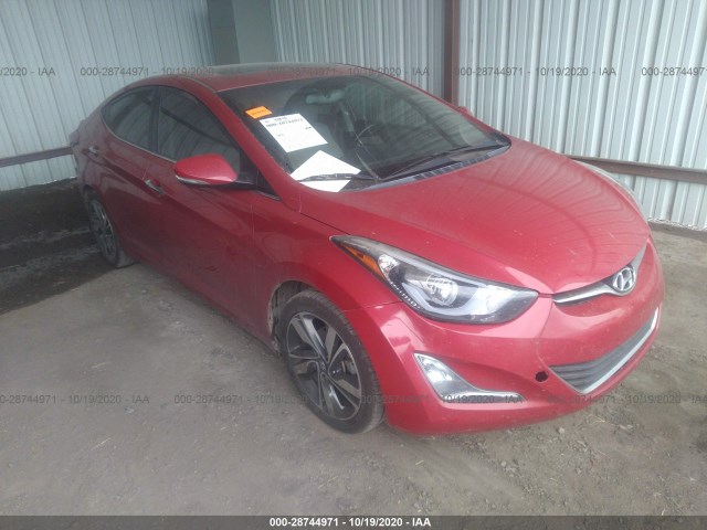 HYUNDAI ELANTRA 2014 kmhdh4ae8eu169397