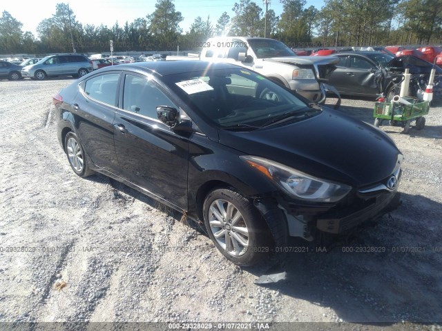 HYUNDAI ELANTRA 2014 kmhdh4ae8eu172431