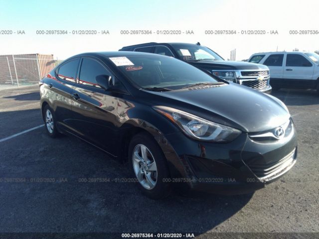 HYUNDAI ELANTRA 2014 kmhdh4ae8eu176690