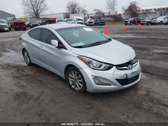 HYUNDAI ELANTRA 2014 kmhdh4ae8eu180979