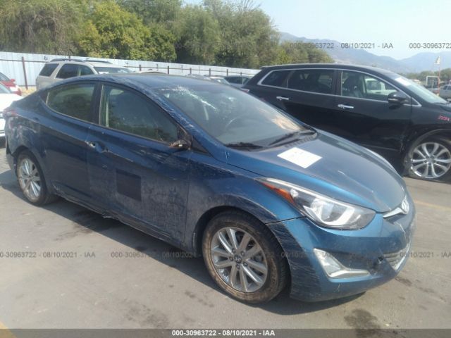 HYUNDAI ELANTRA 2014 kmhdh4ae8eu181713