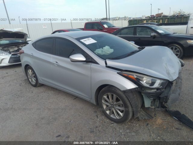 HYUNDAI ELANTRA 2014 kmhdh4ae8eu189097