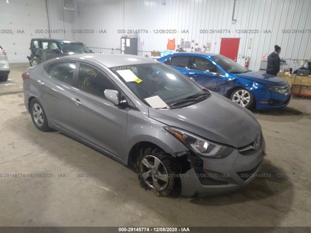 HYUNDAI ELANTRA 2014 kmhdh4ae8eu191318