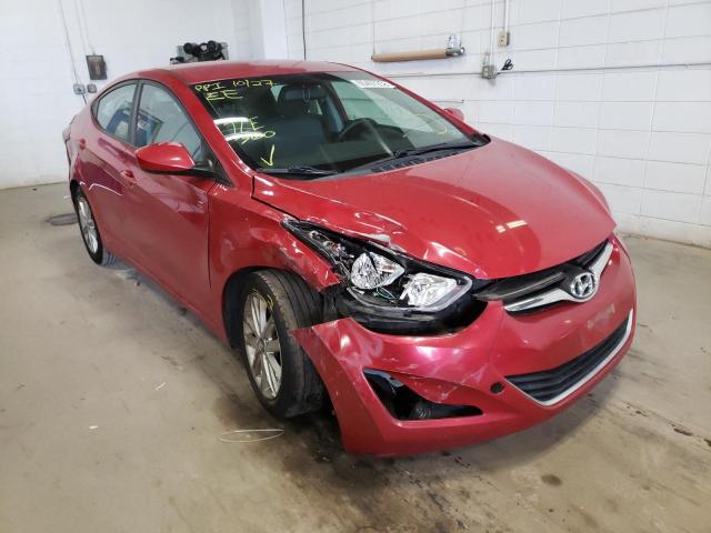 HYUNDAI ELANTRA SE 2014 kmhdh4ae8eu206707