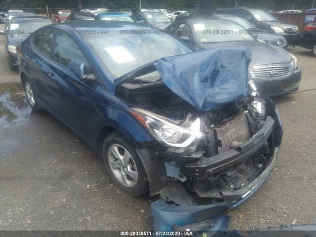 HYUNDAI ELANTRA 2014 kmhdh4ae8eu211938