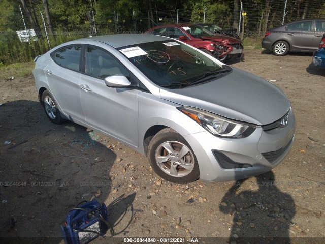 HYUNDAI ELANTRA 2014 kmhdh4ae8eu217075