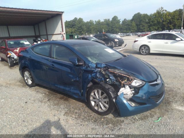 HYUNDAI ELANTRA 2015 kmhdh4ae8fu250529