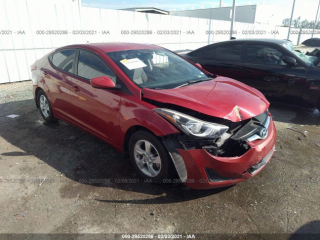 HYUNDAI ELANTRA 2015 kmhdh4ae8fu326413