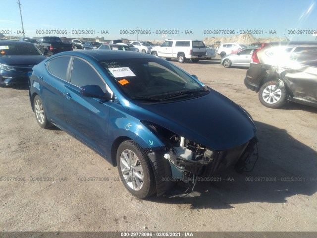 HYUNDAI ELANTRA 2015 kmhdh4ae8fu354065