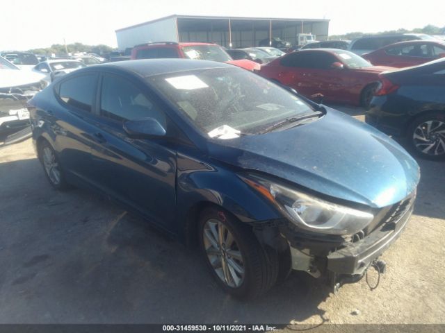 HYUNDAI ELANTRA 2015 kmhdh4ae8fu357886