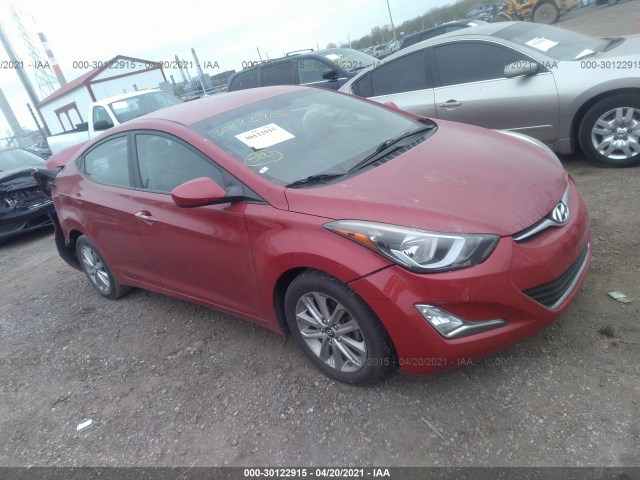 HYUNDAI ELANTRA 2015 kmhdh4ae8fu358584