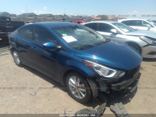 HYUNDAI ELANTRA 2015 kmhdh4ae8fu388989