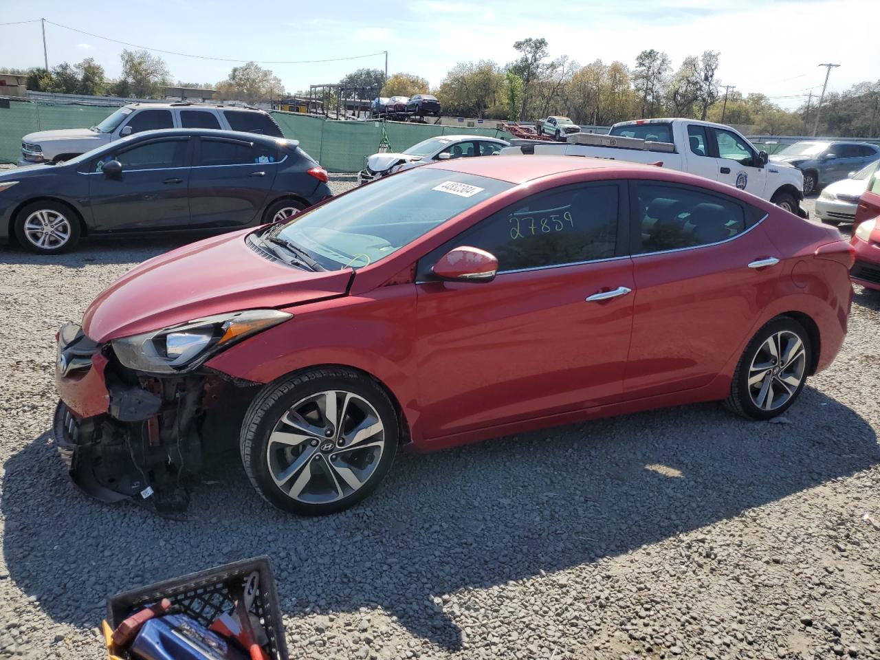 HYUNDAI ELANTRA 2015 kmhdh4ae8fu415754