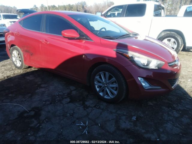 HYUNDAI ELANTRA 2015 kmhdh4ae8fu416516