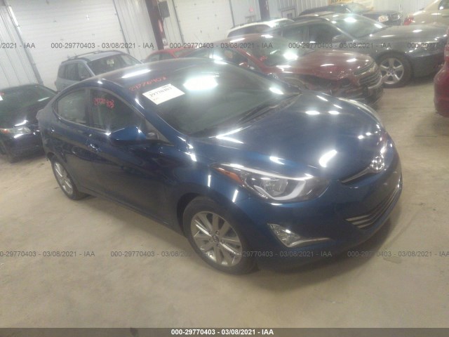 HYUNDAI ELANTRA 2015 kmhdh4ae8fu457051