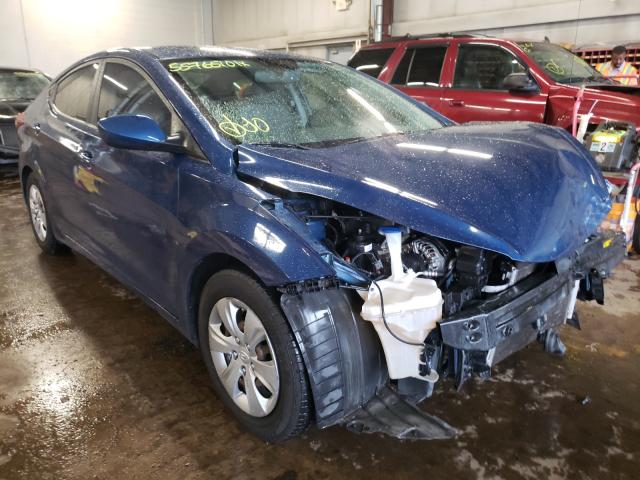 HYUNDAI ELANTRA SE 2016 kmhdh4ae8gu478354