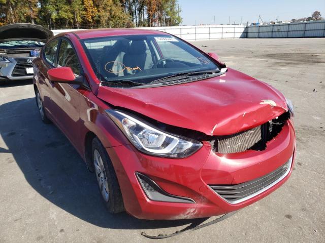 HYUNDAI ELANTRA SE 2016 kmhdh4ae8gu484428