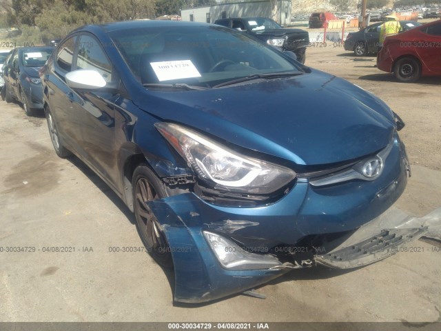 HYUNDAI ELANTRA 2016 kmhdh4ae8gu485210