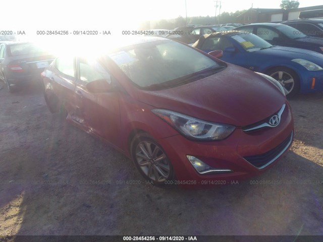 HYUNDAI ELANTRA 2016 kmhdh4ae8gu485644