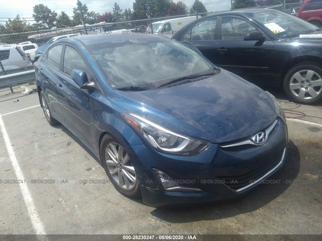 HYUNDAI ELANTRA 2016 kmhdh4ae8gu485899