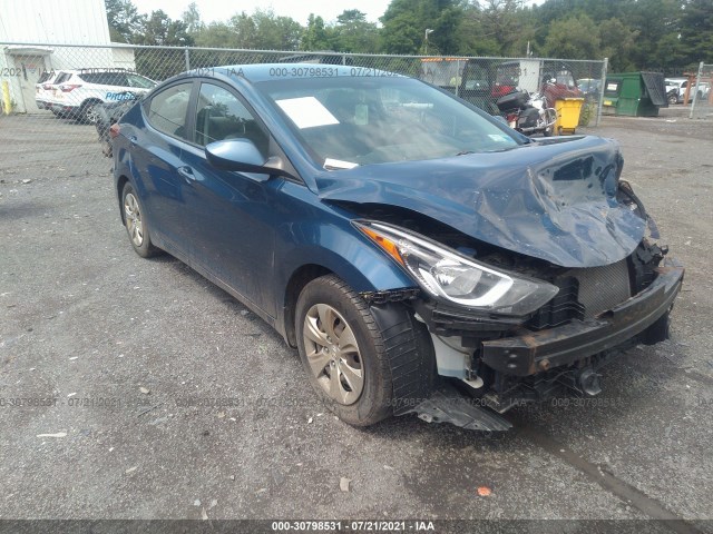 HYUNDAI ELANTRA 2016 kmhdh4ae8gu492867