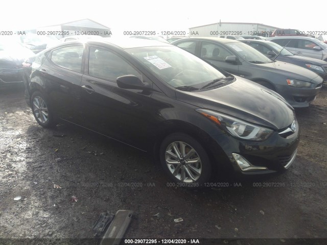 HYUNDAI ELANTRA 2016 kmhdh4ae8gu519145