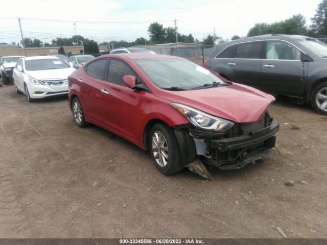 HYUNDAI ELANTRA 2016 kmhdh4ae8gu519761