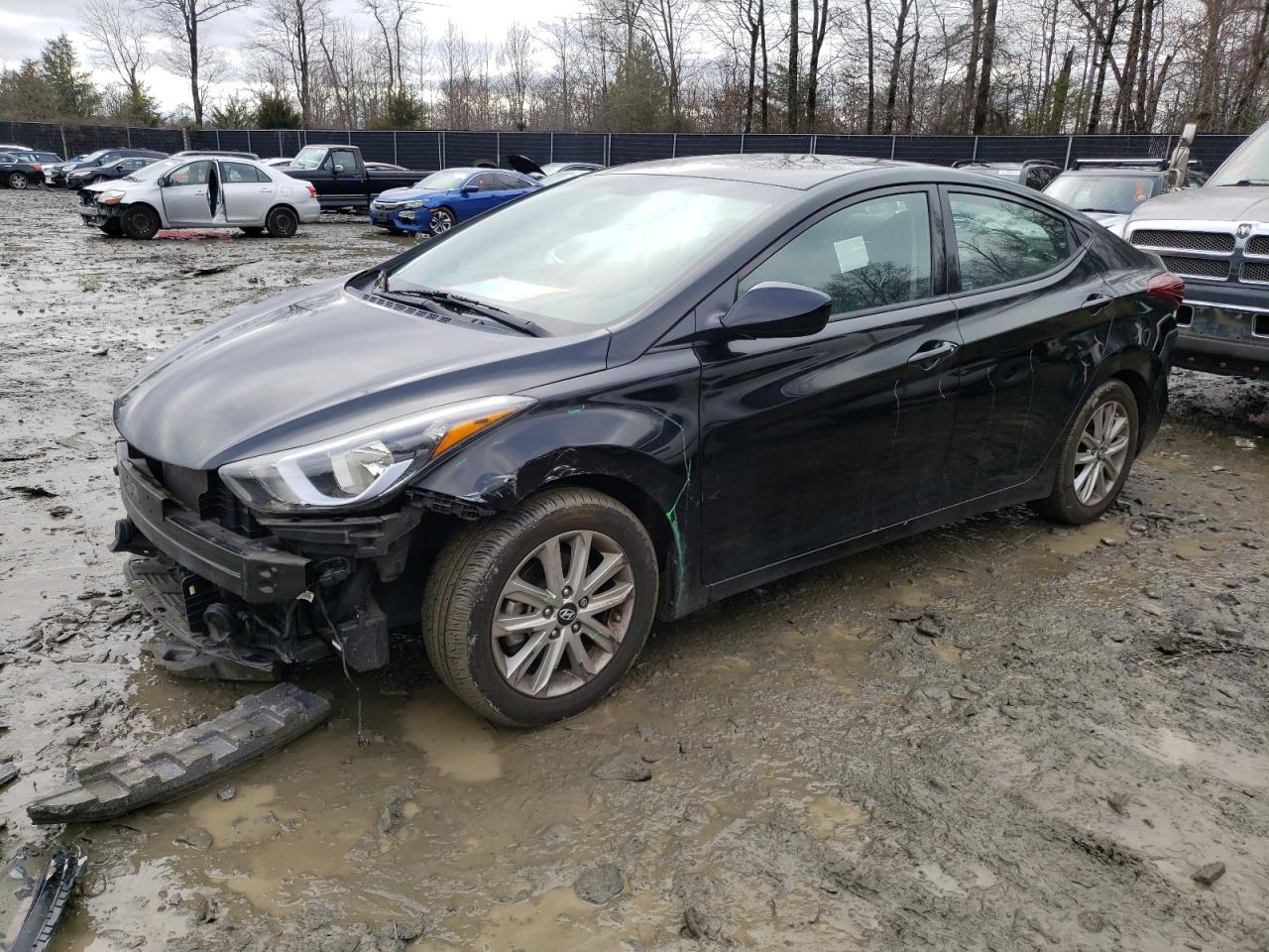 HYUNDAI ELANTRA 2016 kmhdh4ae8gu530145