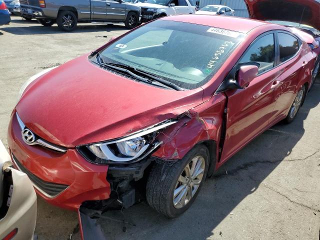 HYUNDAI ELANTRA SE 2016 kmhdh4ae8gu535345