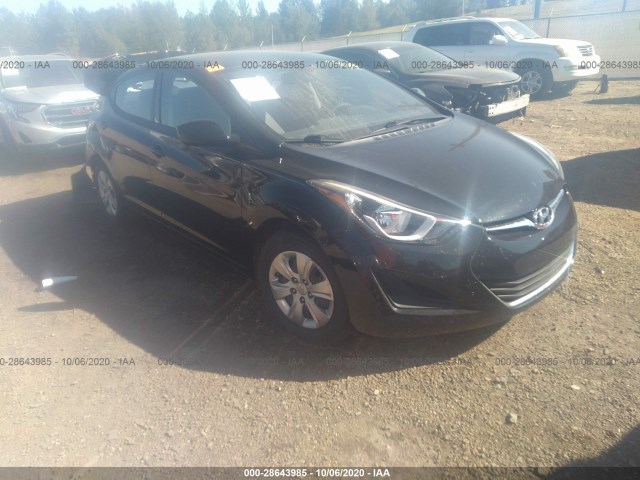 HYUNDAI ELANTRA 2016 kmhdh4ae8gu541663