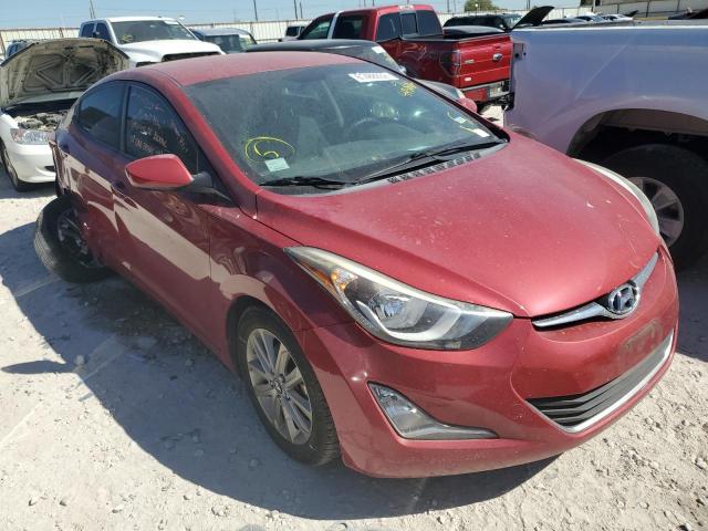 HYUNDAI ELANTRA 2016 kmhdh4ae8gu543686