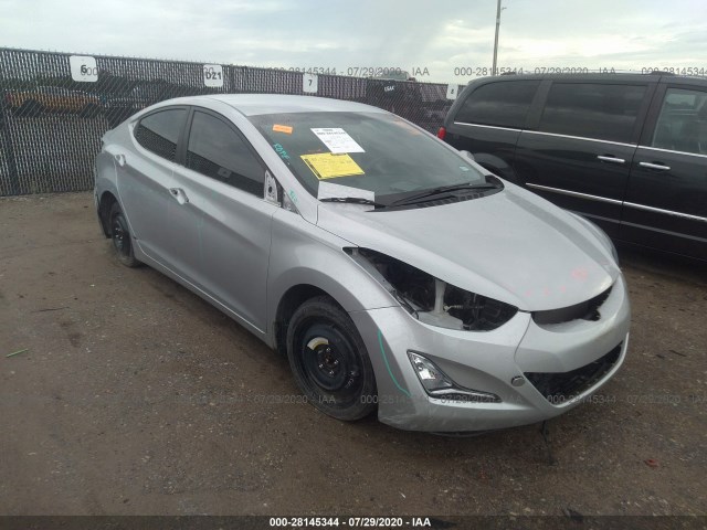 HYUNDAI ELANTRA 2016 kmhdh4ae8gu552436