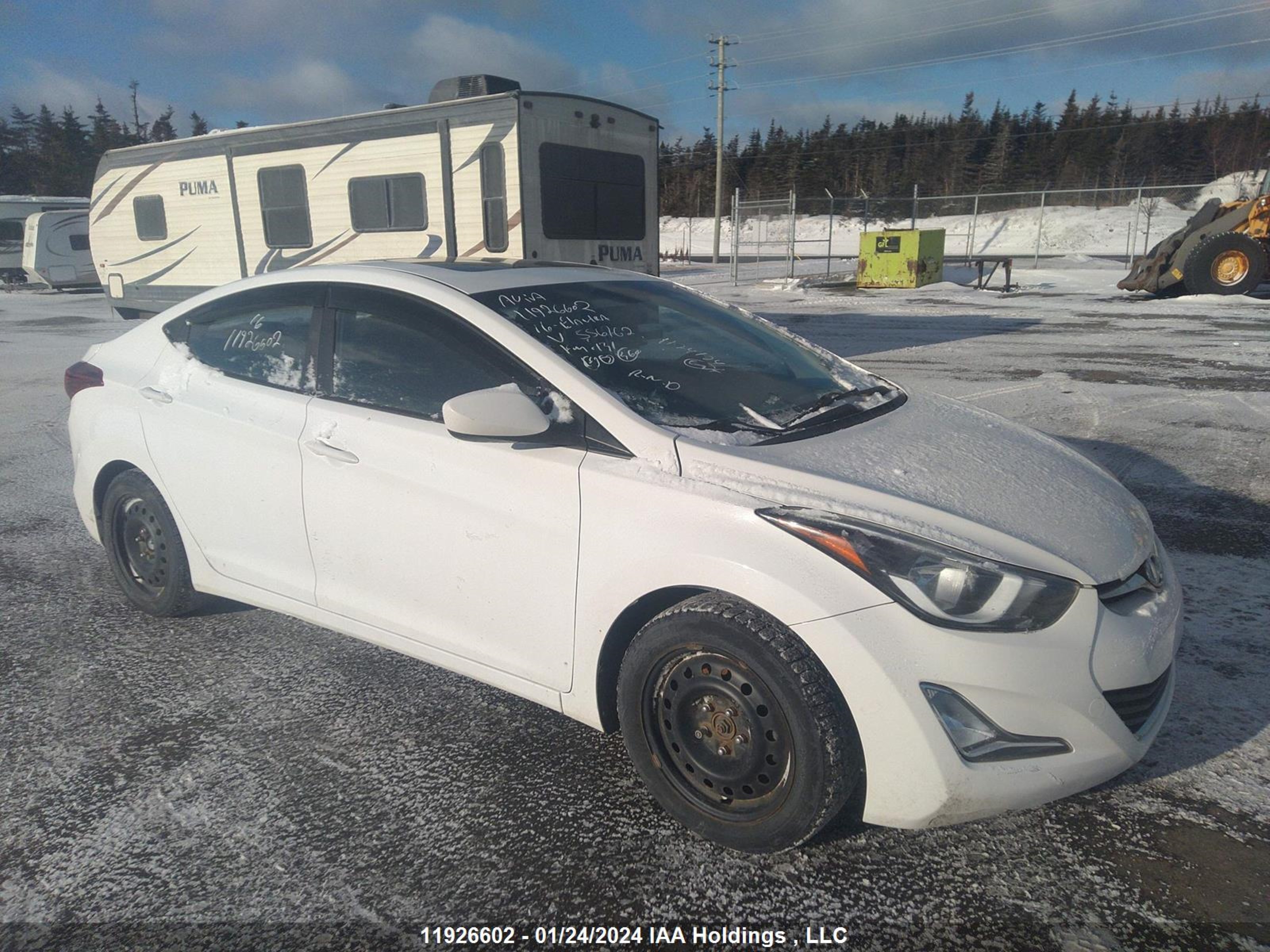 HYUNDAI ELANTRA 2016 kmhdh4ae8gu556762