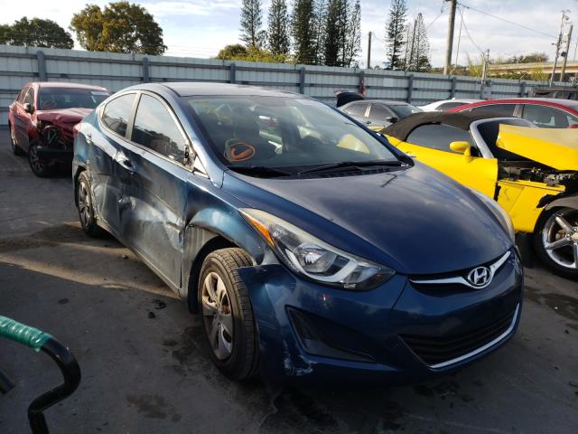 HYUNDAI ELANTRA SE 2016 kmhdh4ae8gu567356