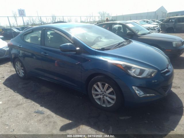 HYUNDAI ELANTRA 2016 kmhdh4ae8gu567504