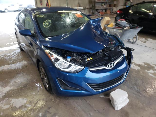 HYUNDAI ELANTRA 2016 kmhdh4ae8gu571830