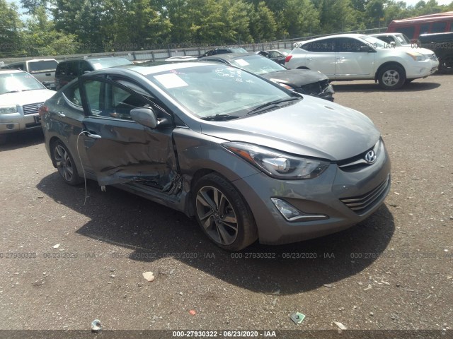 HYUNDAI ELANTRA 2016 kmhdh4ae8gu572721