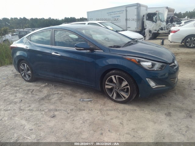 HYUNDAI ELANTRA 2016 kmhdh4ae8gu597490