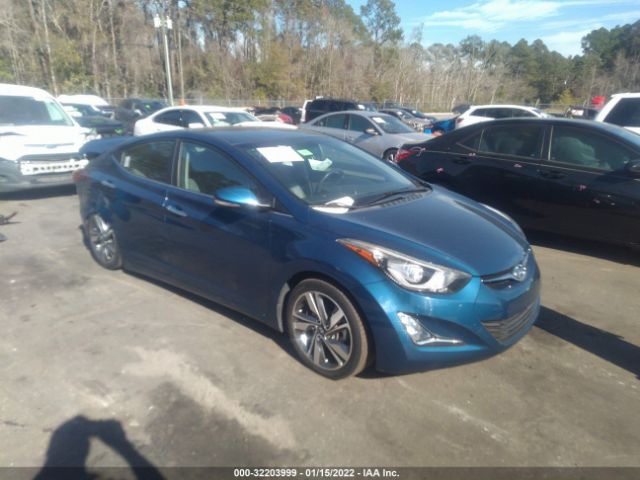 HYUNDAI ELANTRA 2016 kmhdh4ae8gu597571